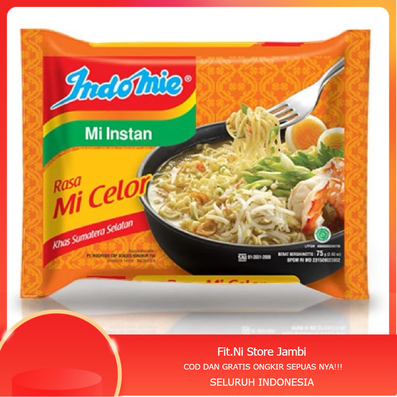 

INDOMIE KUAH MIE CELOR SUMATERA ORIGINAL new