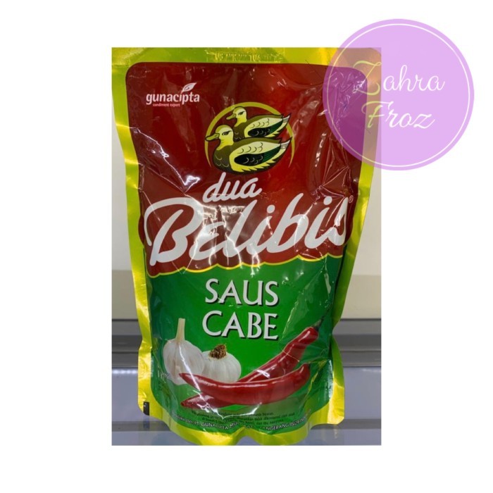 

✨TERLARIS -DUA BELIBIS SAUS CABE 1 KG