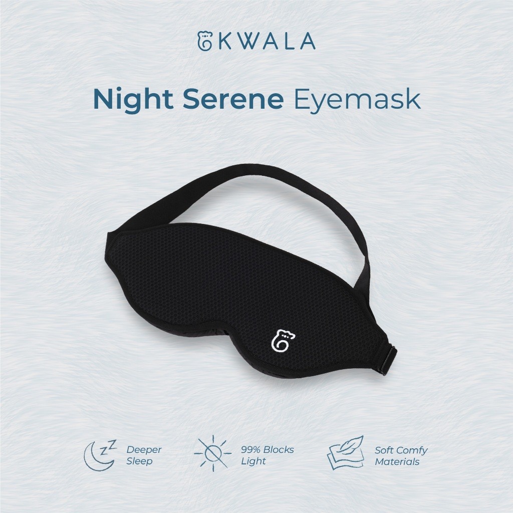 AS23WR Penutup Mata Tidur Premium - Night Serene (Kwala Official)