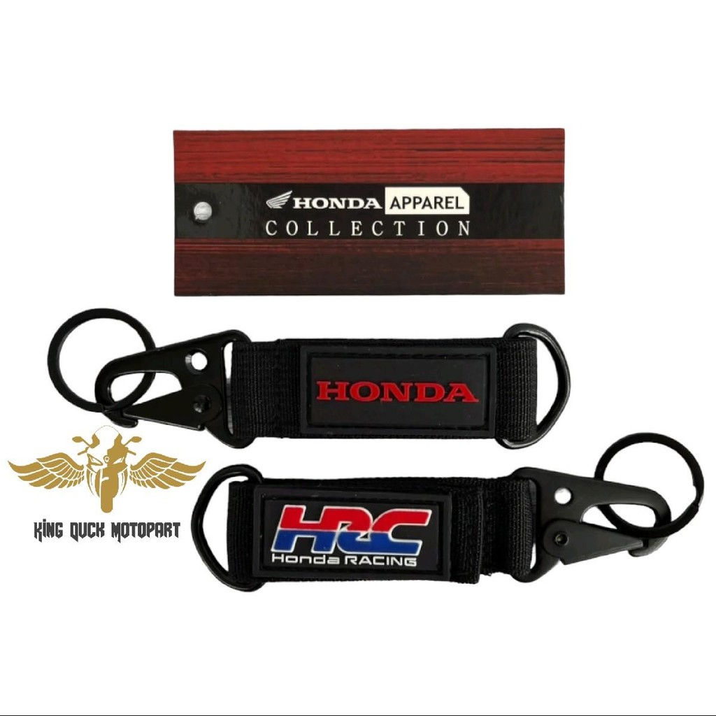 Gantungan Kunci Honda Apparel Collection HRC Honda Racing PCX ADV Scoopy Vario Beat Verza CB150R