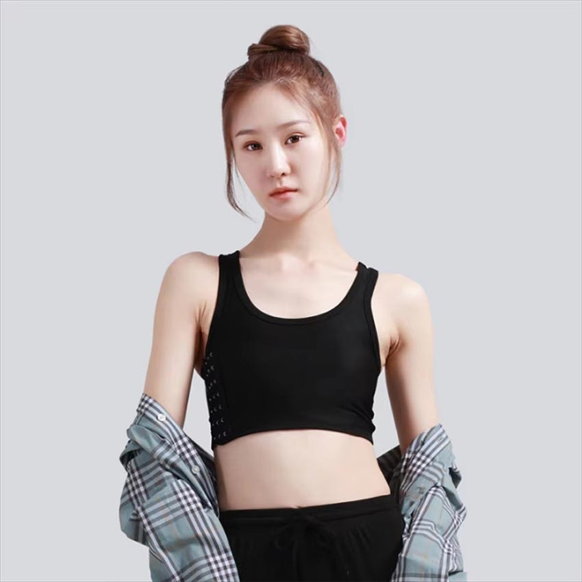 Owl Store - Breast Binder Half Kait Hook Sport BRA Chest Binder Perata Dada Korset Dada Wanita