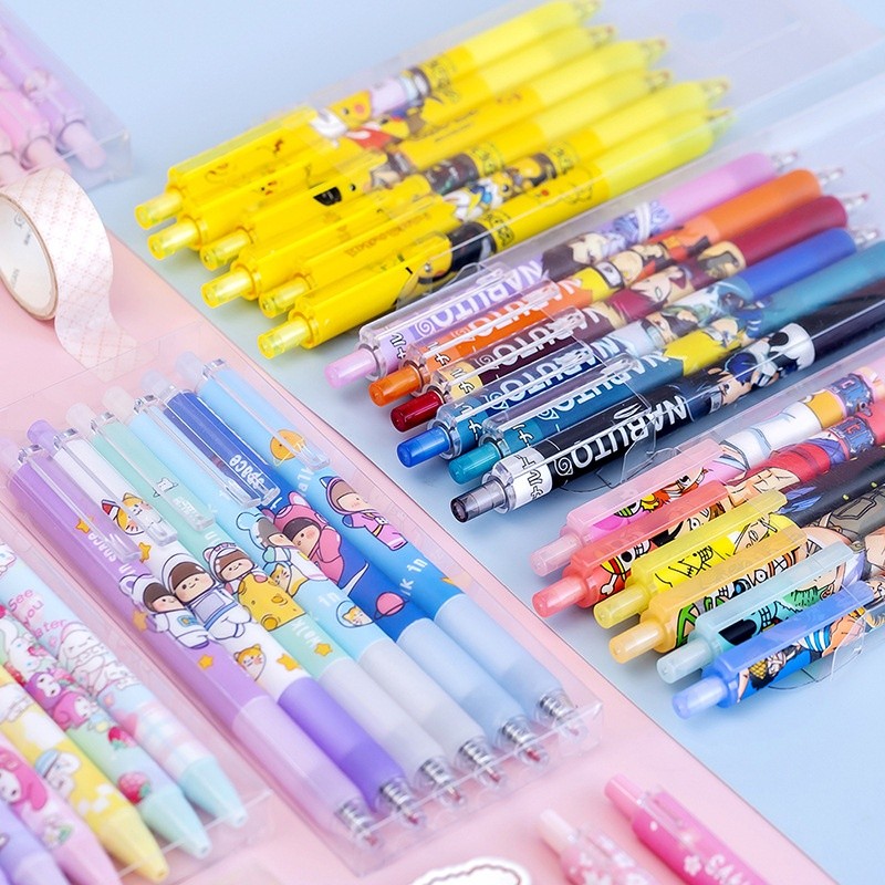 

❀SS❀ PEN GEL MEKANIK ANEKA MOTIF LUCU ISI 6PCS 0.5MM / PERLENGKAPAN SEKOLAH LUCU TERMURAH