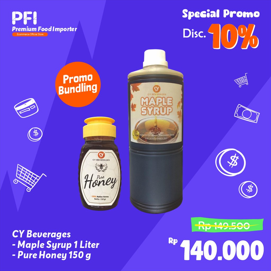 

Promo Bundling CY Maple 1L + CY Honey 150gr