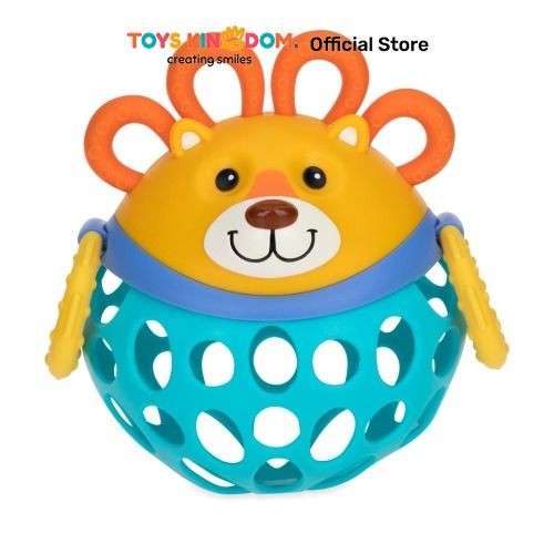 Toys Kingdom Nuby Kerincingan Silly Shaker Lion Nb248 Mainan Anak Boneka Balita Mainan Edukasi Maina