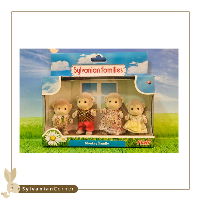 ✨Q.LnS✨ - BEST SELLER Sylvanian Families Monkey Family Flair