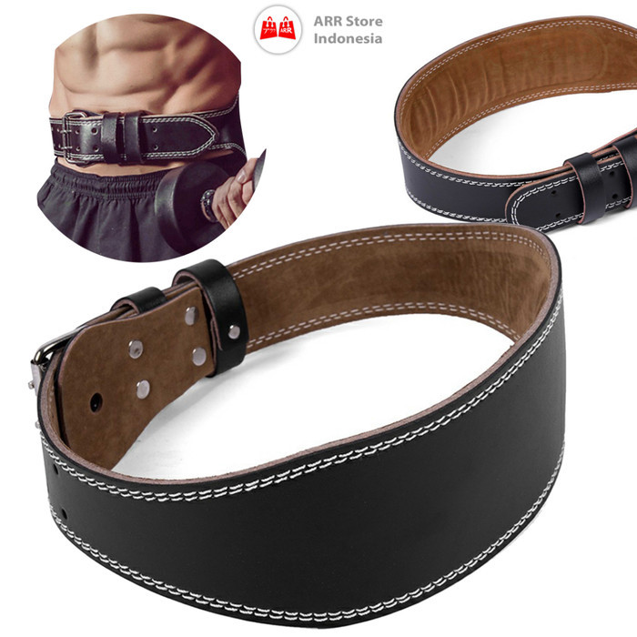 Sabuk Gym Fitness Powerbelt Belt Fitness Gym Weight Lifting Belt Sabuk Perut Pengaman  Fitness Gym