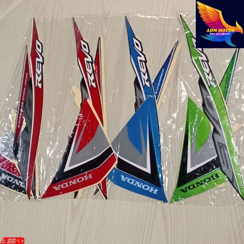 Striping Sticker Honda Revo Fi 2015 2016 kualitas terbaik