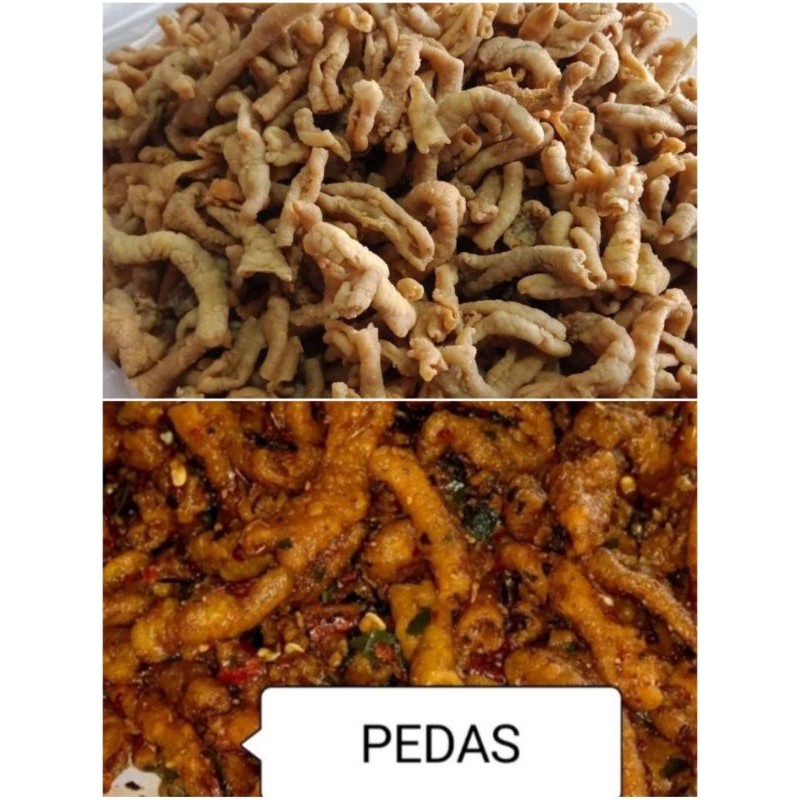 

MURAH Keripik Usus 600 GRAM Rasa Original MURAH VIRAL TIKTOK MAKANAN PEDAS MURAH CEMILAN KERING