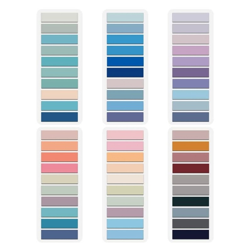 

Morandi Sticky Note Pads Posits Stationery Paper Stickers Paste It Memo