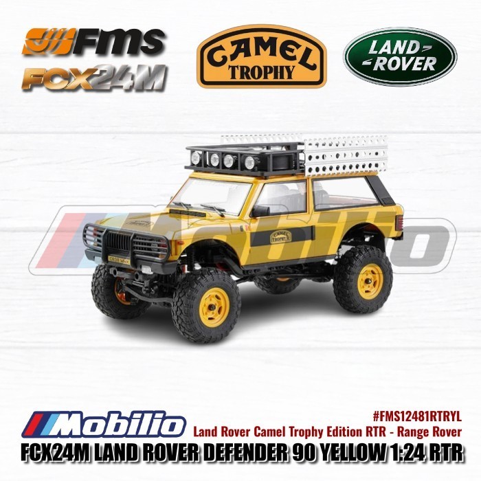 Ones FCX24M Land Rover Camel Trophy Edition Defender 90 Discovery Range Rover Defender 110 Rc RTR - 