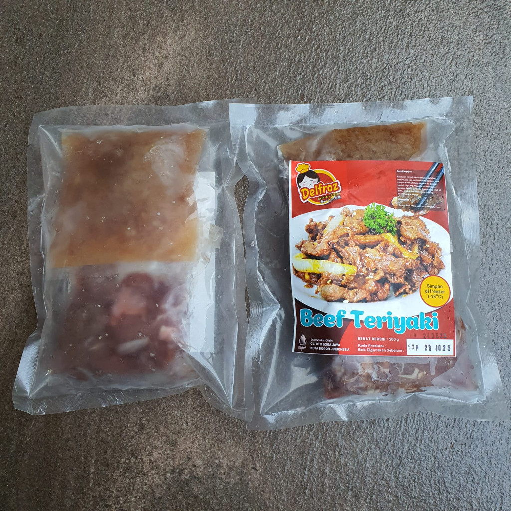 

DELFROZ BEEF TERIYAKI