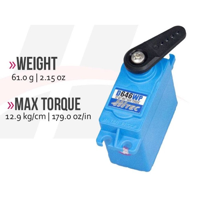 Servo Hitec D646WP 32bit Digital High Torque Waterproof