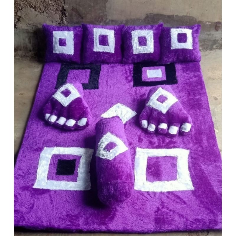 Surpet - Karpet Kasur Karakter 7 Bantal UK 145 x 180