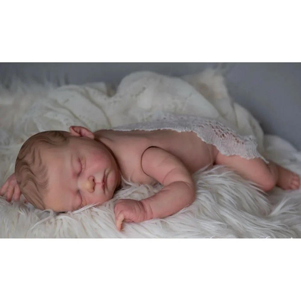 20inch Reborn Doll Kit Demi by Phil Full Body Vinyl Reborn Doll Parts Kit Bebe Reborn Handmade Art D