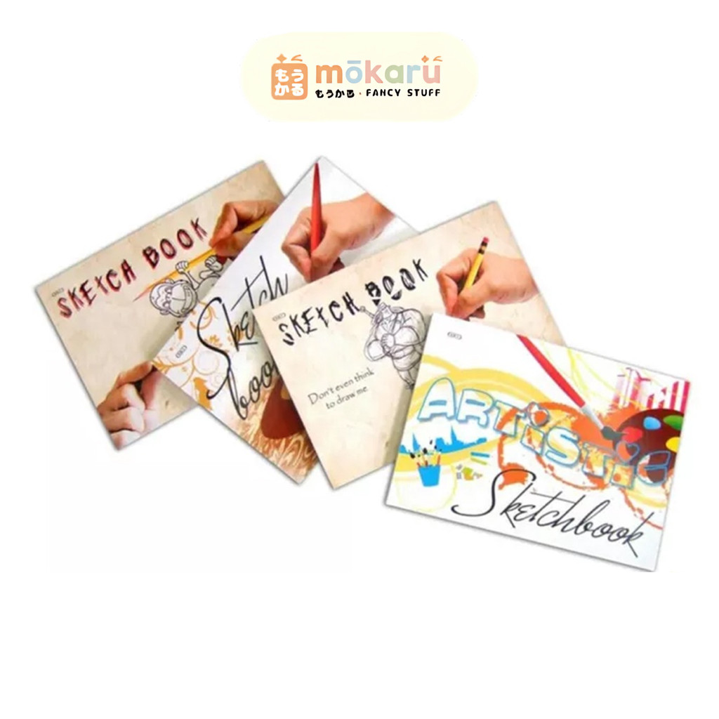 

Kiky Sketchbook / Buku Sketsa A5 Sketch Book Murah Berkualitas