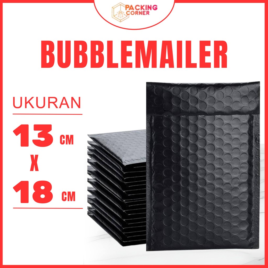 

Bubblemailer 13x18 Bubble Mailer Amplop Bubble Wrap Poly Mailer Padded Envelope Packaging 13x18 cm