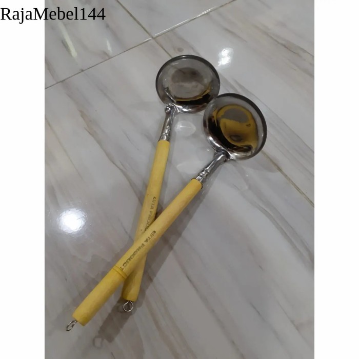 

Eros Stainless gagang kayu gratis ongkir