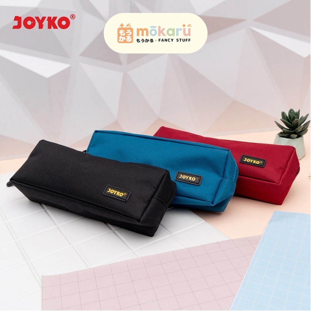

Joyko Pencil Case PC-5016 Kotak Pensil Tempat Alat Tulis Minimalis Bahan Kain