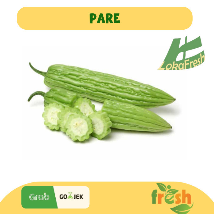 

Pare Sayuran Segar Bitter Melon Bitter Gourd 500gr