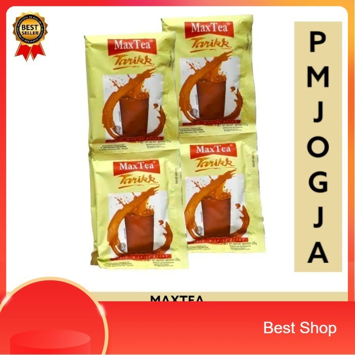 

Max Tea Teh Tarik Renteng 25 gram / maxtea teh tarikk sachet 25gr x 10