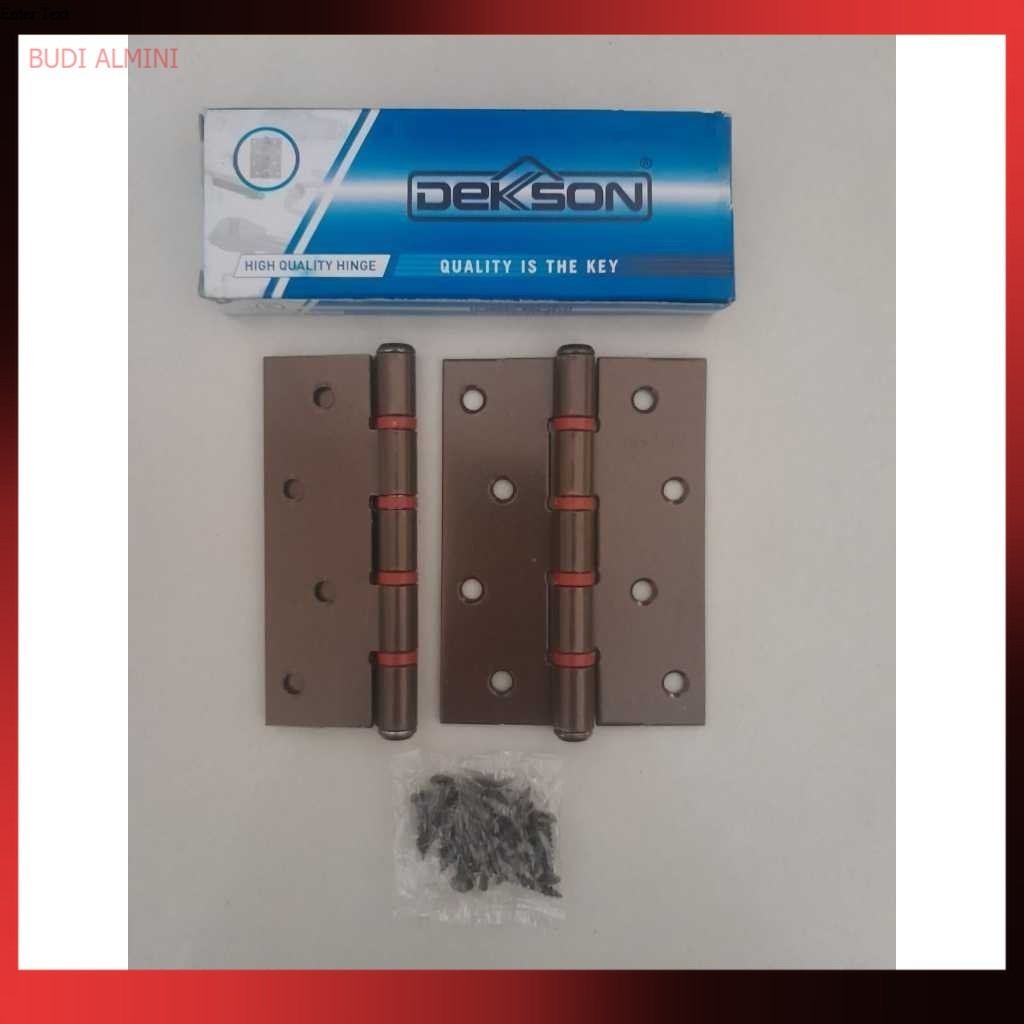 DEKSON Engsel Nylon 4in - Engsel Pintu Jendela DEKSON Kupu Kupu 4in - Engsel Nylon Dekson