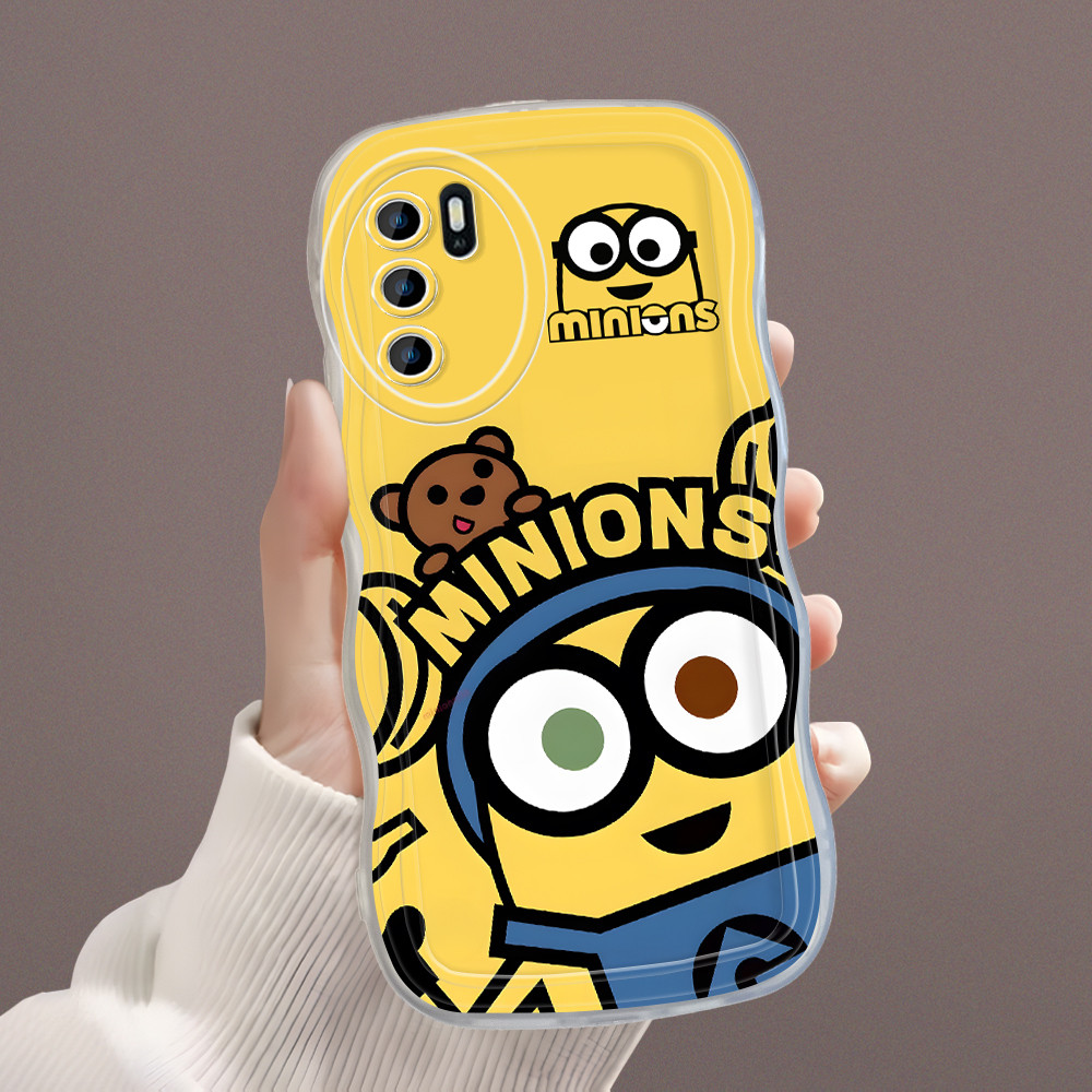 Casing Hp Untuk OPPO A16 A16S A54S Phone Cover Sofcase Case Softcase Kesing Soft Cassing Minions 459