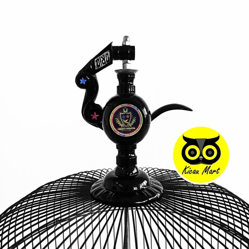 WRT KICAU MART GANTUNGAN SANGKAR BURUNG MOTIF BATIK ORIQ JAYA FULLSET CANTOLAN KANDANG MURAI KOTAK