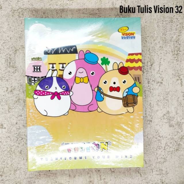 

(PST.ATK) Buku Tulis Vision 32 Lembar/Buku Tulis Garis