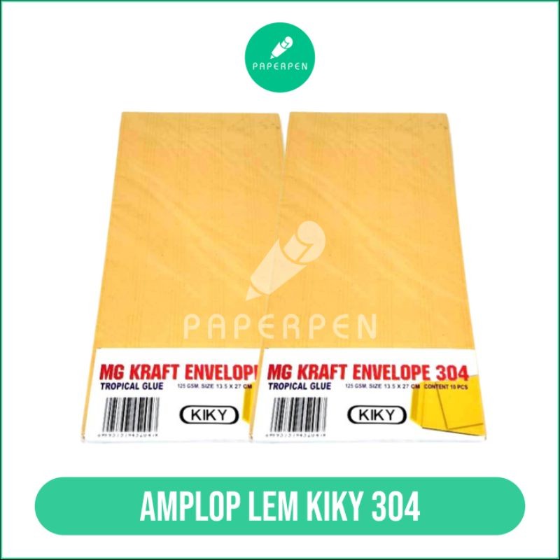 

(PST.ATK) AMPLOP COKLAT KIKY 304/AMPLOP COKLAT