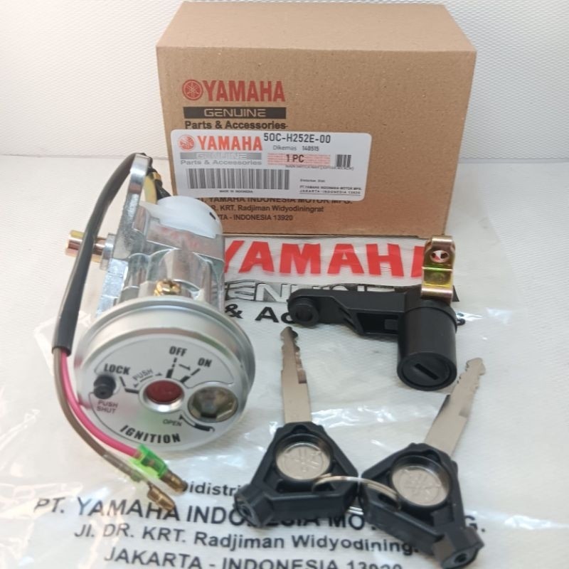 Kunci Kontak Set Jupiter Mx New Kunci Kontak + Tombol Jok Jupiter Mx New 135