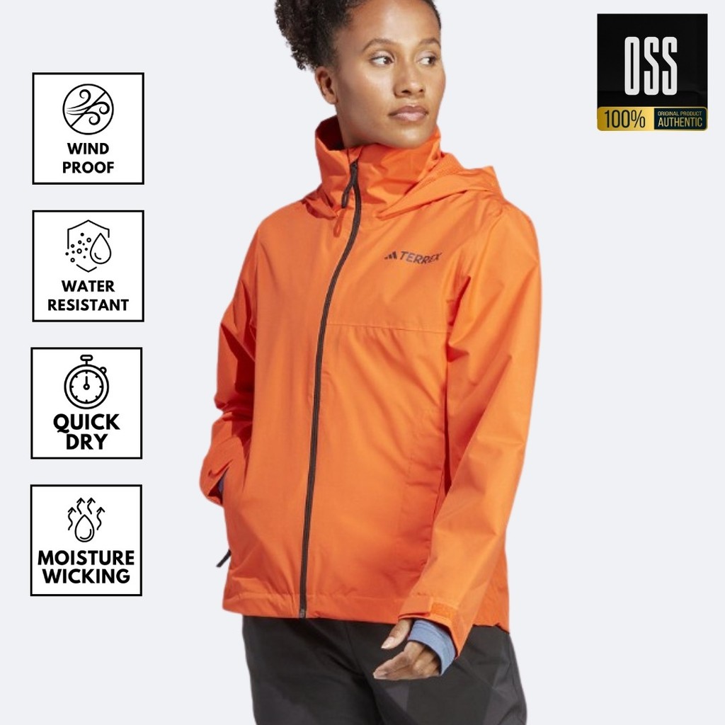 Jaket outdoor wanita jaket musim dingin wanita Adds multi orange original