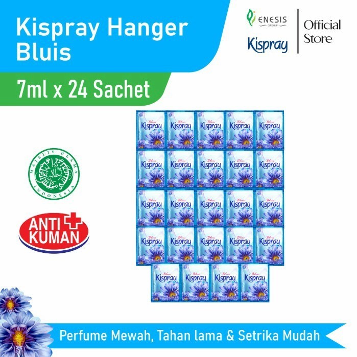 Kispray Hanger Bluis 7ml x 24 Sachet