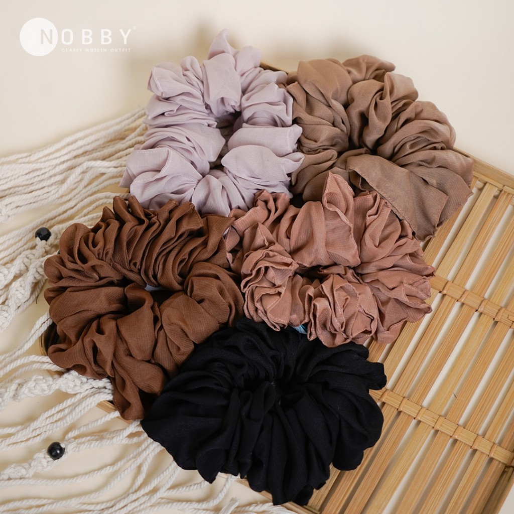 Nobby Vazza Kuncir Cepolan Hijab Aksesoris Hijab