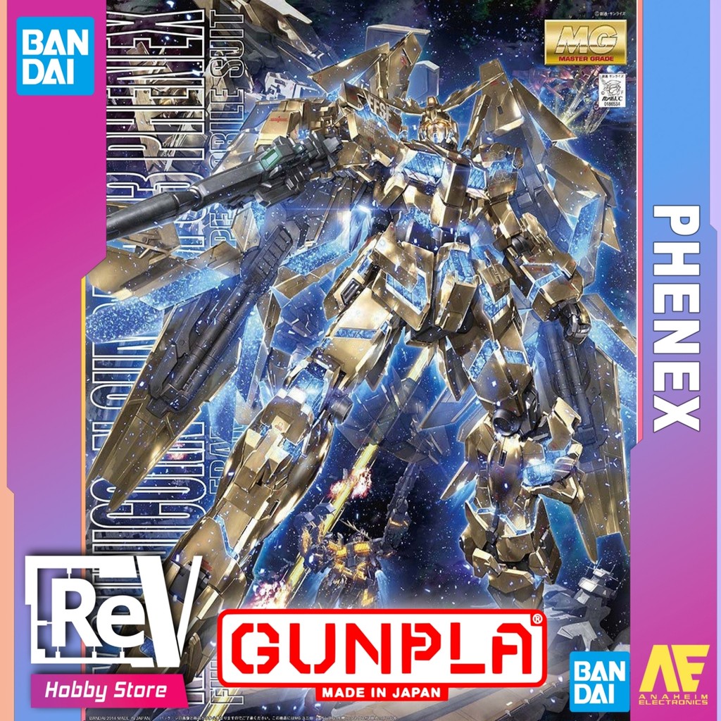 MG UNICORN 03 PHENEX GUNDAM BANDAI MASTER GRADE 1/100