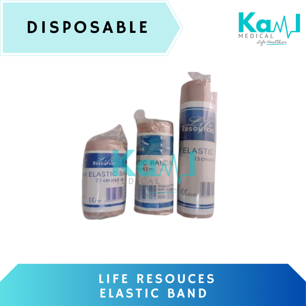 Life Resources High Elastic Bandage / Perban Luka / Perban Luka Elastis