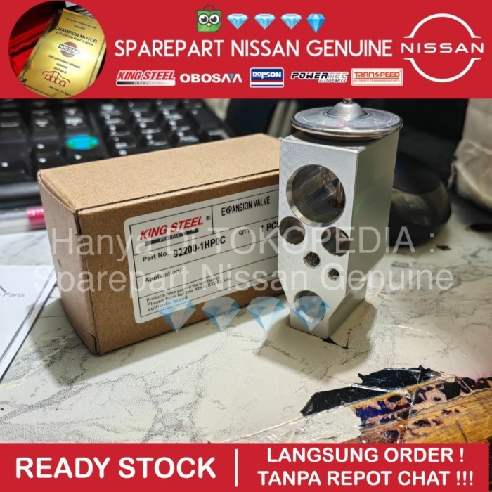 Expansion Expansi Ekspansi AC Xtrail T31 T32 March K13 100% ORI KS BARANG NEW