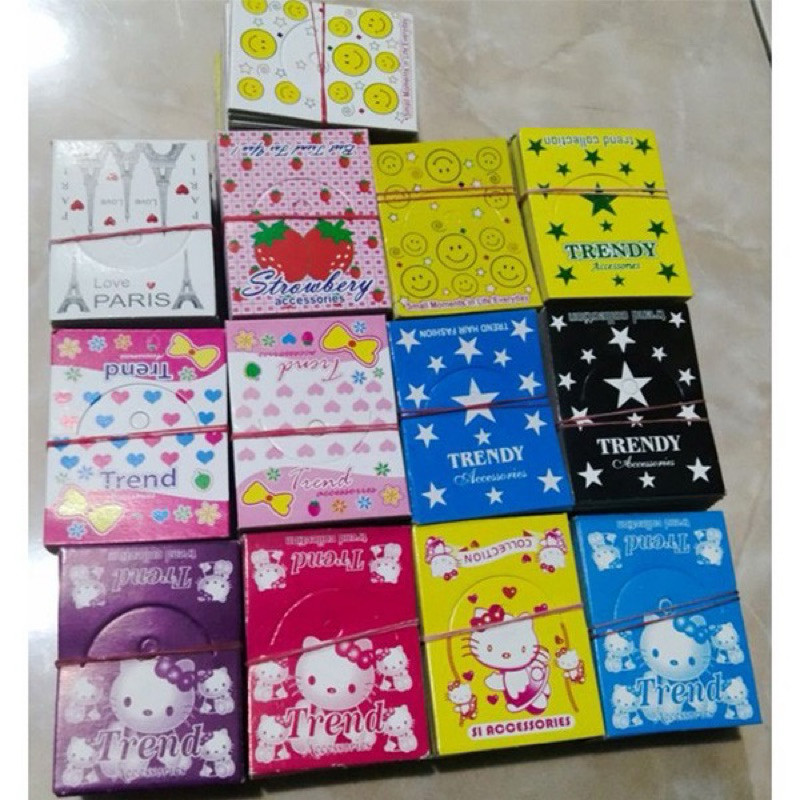 

(acc ptk) LABEL KERTAS AKSESORIS ISI 144 PC / KERTAS LABEL GANTUNGAN AKSESORIS JEPIT PLASTIK HANG TAG 144 PCS