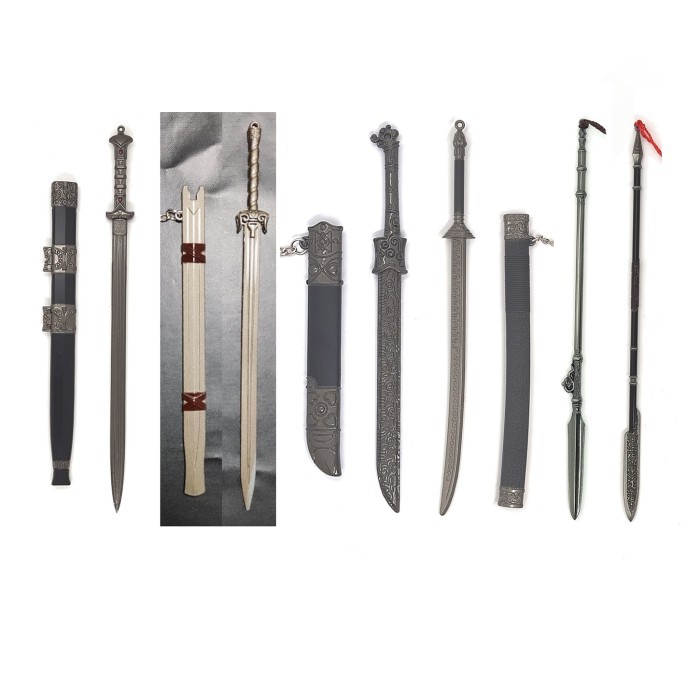 gantungan pedang 22 cm sword snow stride chun lei dao