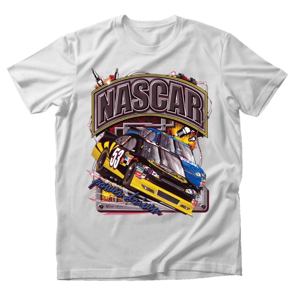 KAOS77 //  KAOS BAJU VINTAGE DISTRO NASCAR MOBIL CARS 4
