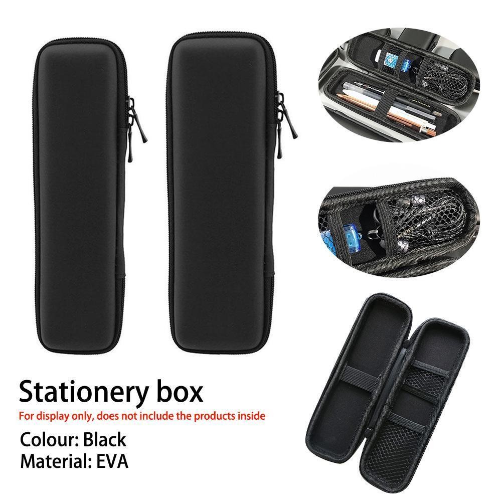 

Pen Pencil Case Black EVA Hard Shell Stylus Holder Multifunctional For Pen Ballpoint Pencil Pen Stylus Storage Container Box