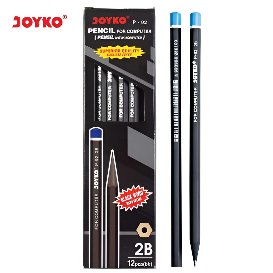

Pensil Pencil Joyko P-92 2B (1 PCS) - Pensil 2B Joyko P-92
