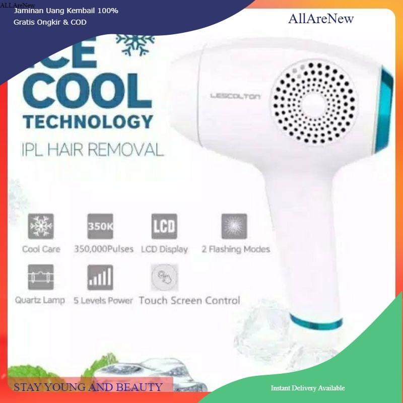 [AllareNew] USA lescolton ice cold T011c ipl laser Penghilang Bulu rejuve hair removal epilator S