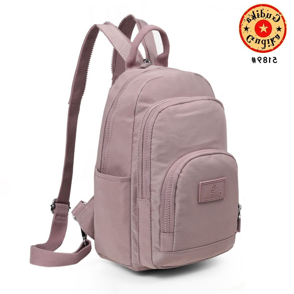 GUDIKA Bags 5189 Original ~ Tas Ransel Mini 2 Fungsi Selempang & Ransel Muat Tab 7 Inch Import Korea