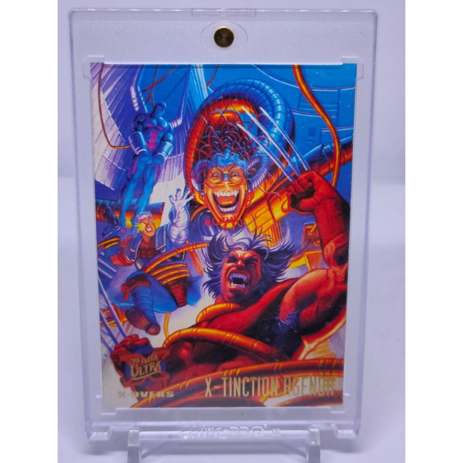 ORIGINAL Kartu Marvel Fleer XMEN Wolverine X-Tinction -VERY RARE