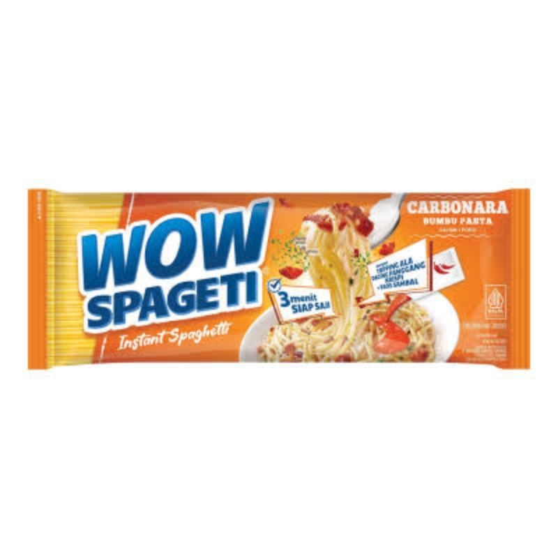 

Pasta WOW Spaghetti carbonara 88gram - ABO