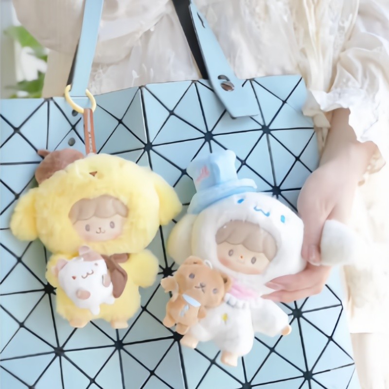 Genuine New Zzoton And Sanrio Character Love-League Buddies Series Vinyl Blind Box Cute Doll Collect