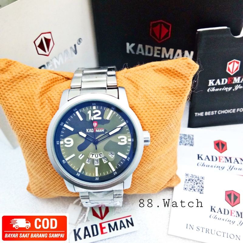 JAM TANGAN PRIA KADEMAN TYPE 405G 100%ORIGINAL