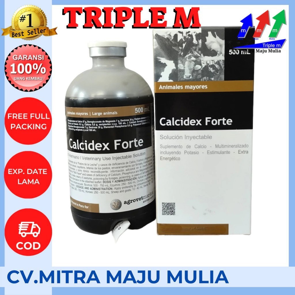 CALCIDEX FORTE 500 ML AGROVET