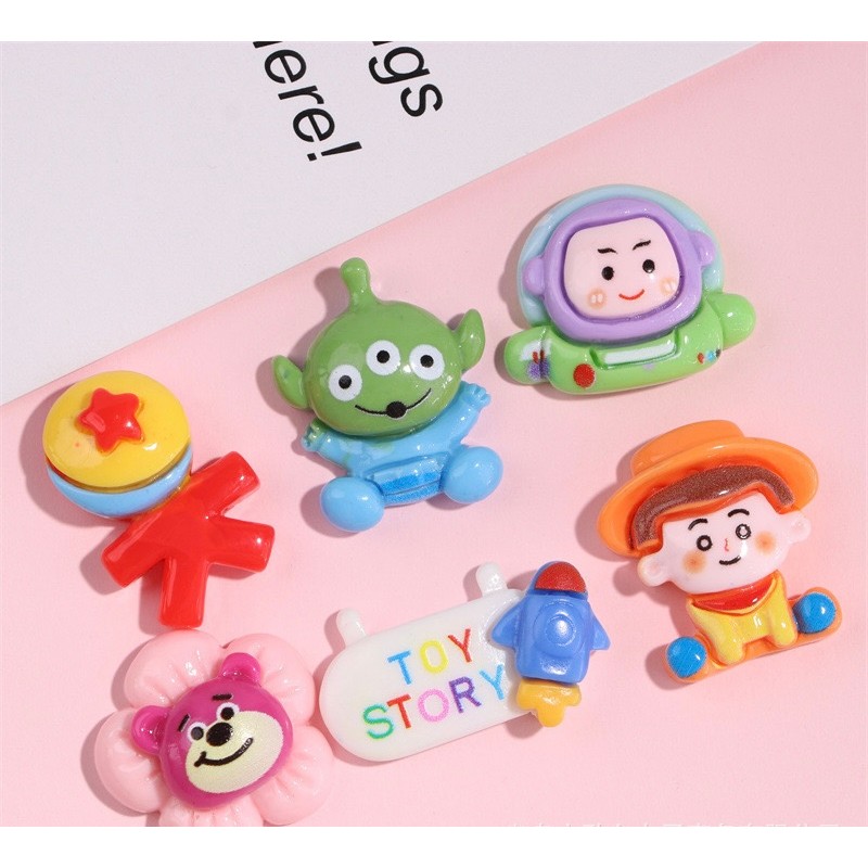 

Stiker 3D Aksesoris Hiasan Lucu Karakter Buzz Woody Alien Lotso