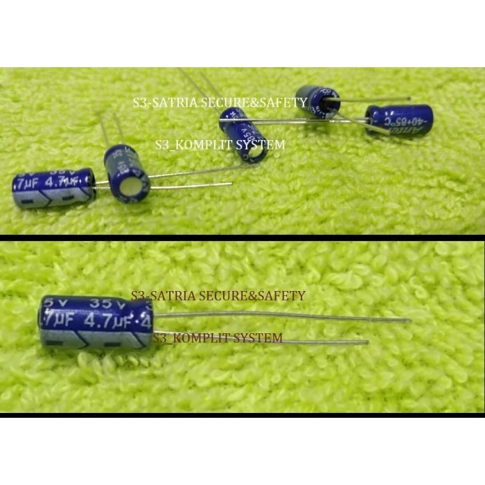 Elco 4.7uf 35v Elko 4,7UF 35 V Electrolytic capacitor 4.7 uf 4,7 uf